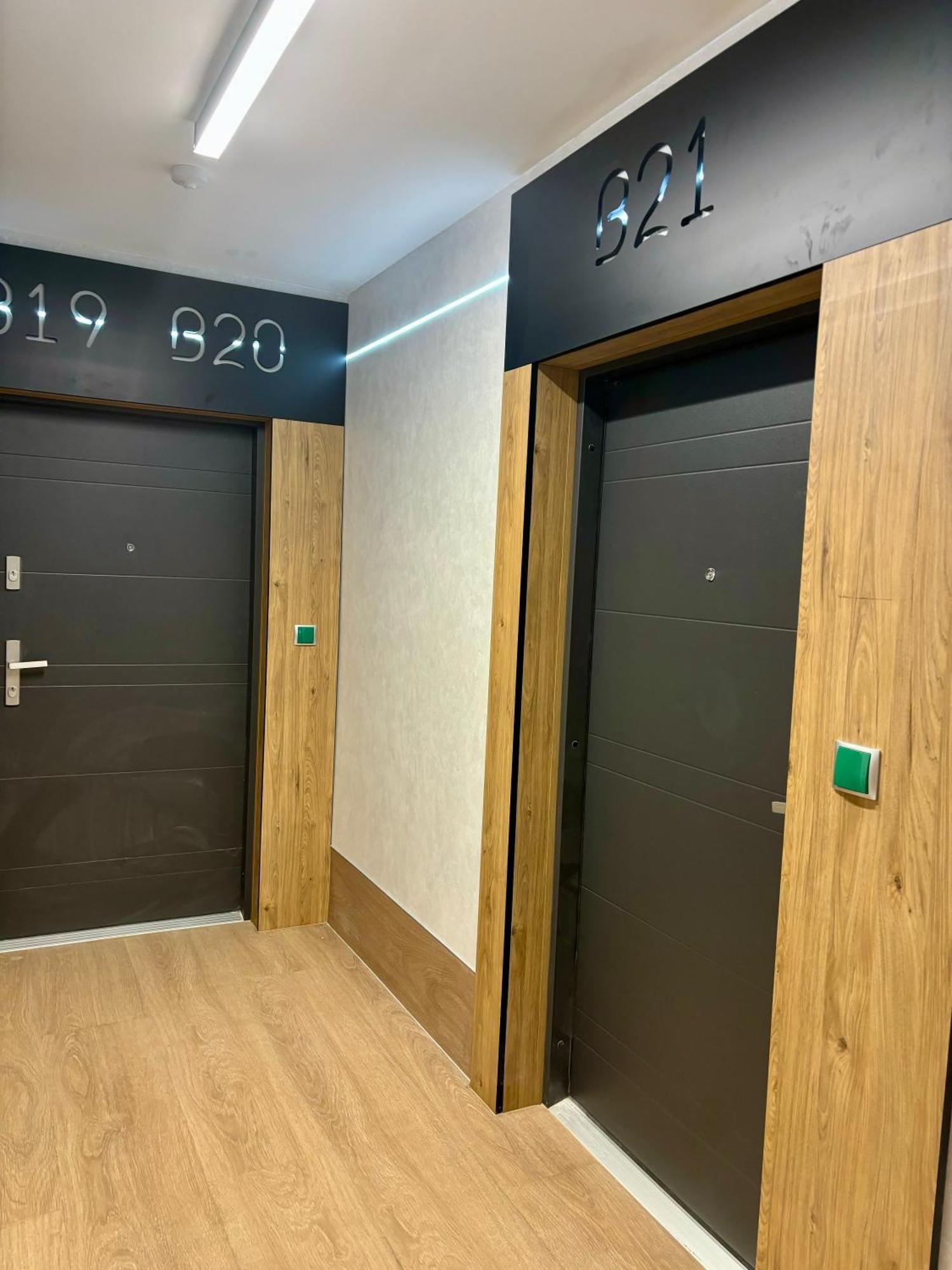 Apartment Green With Private Bike Storage Свиноуйсьце Экстерьер фото